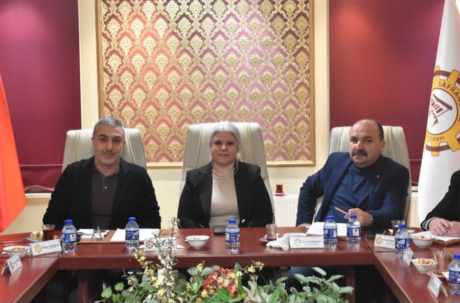 Karabük Ticaret İl Müdürlüğü’nden Safranbolu TSO Ocak Ayı Meclis Toplantısına Katılım 