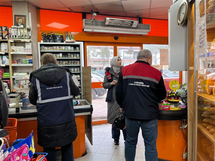 Fiyat Etiketi Denetimleri Tarım ve Orman İl Müdürlüğü ile Birlikte Gerçekleştirildi 